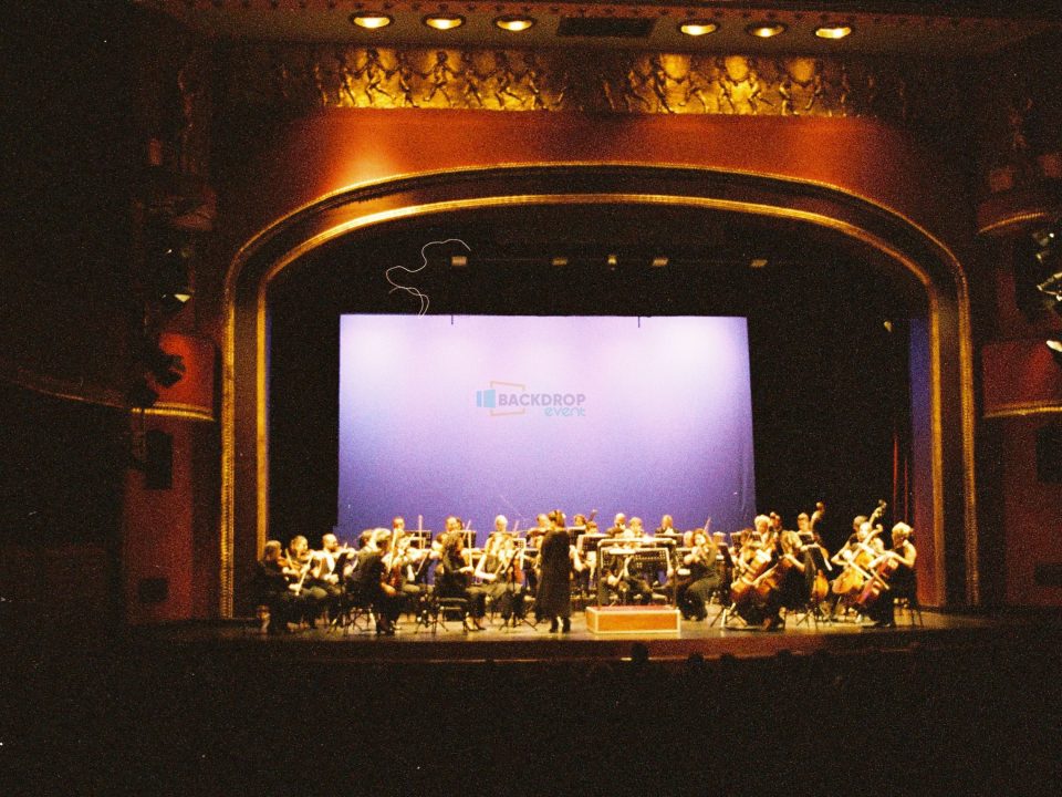 backdrop event outdoor