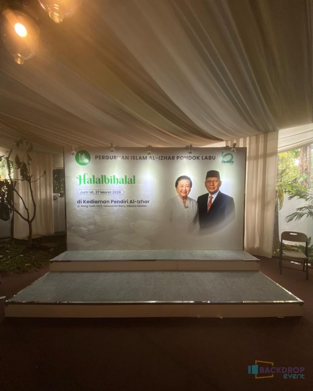 Harga Backdrop Event Halalbihalal
